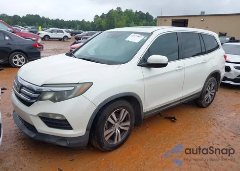 2017 Honda Pilot Ex-L z USA, uszkodzony, nr VIN 5FNYF5H67HB011517